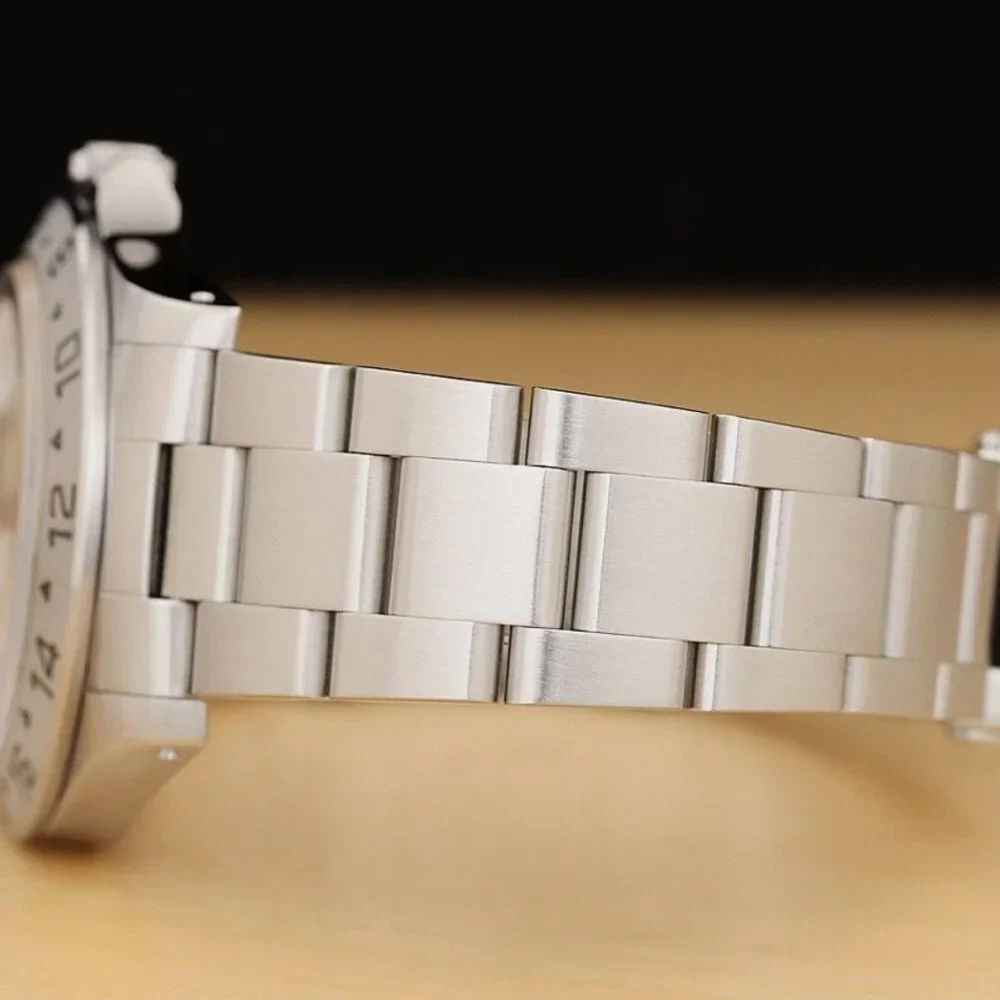 ROLEX EXPLORER GMT WHITE DIAL STAINLESS STEEL OYSTER WATCH